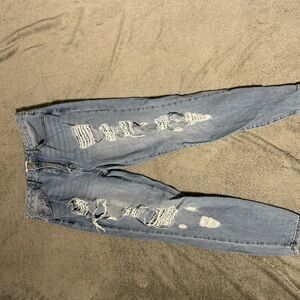 Forever 21 Light Blue Denim Shorts